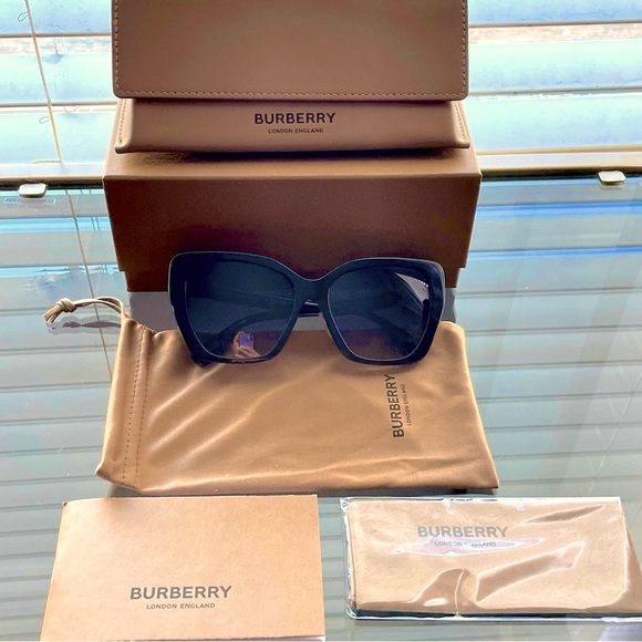 New Burberry Cat Eye Sunglasses main image 5